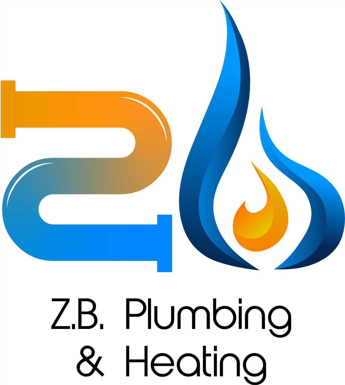 Z.B. Plumbing and Heating logo